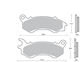 Мотоциклетни Накладки Предни Pcx 125 150 10-13 Fa603 Suprema