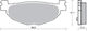 Motorradbremsbeläge Rückseite Majesty 400 04-11 T-MAX 500 04-11 Fa408 Suprema