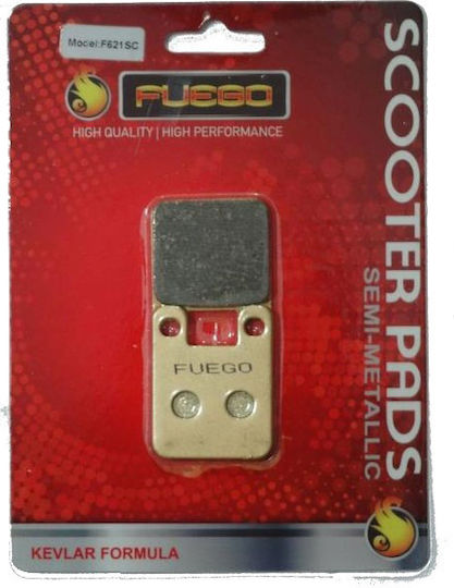 Pads FG SC F621SC FA115 Peugeot Speedfight 50-100 F R Elyseo 50-100-125-150 F R Fuego
