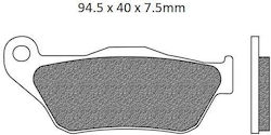 Brake Pads Set Fa430 Organic Nagano111714