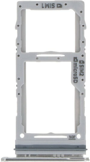 Sim Card Tray Samsung Galaxy S20 S20 Plus S20 Ultra Dual Card Version Silver