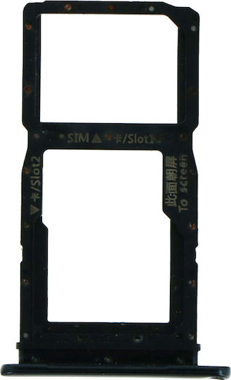 Sim Card Tray Huawei P Smart Z/Y9 Prime 2019 Dual Card Version Black