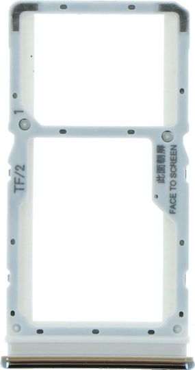 SLOT CARRELLO VANO SCHEDA NANO SIM MICRO SD PER OPPO RENO 5 LITE