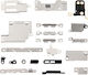 20 1 Σετ Μεταλλικές Ασπίδες Iphone 6s