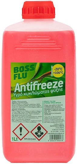 Antifreeze Lichid de răcire pentru motorul mașinii Mașină -20°C Roșu Culoare 1lt