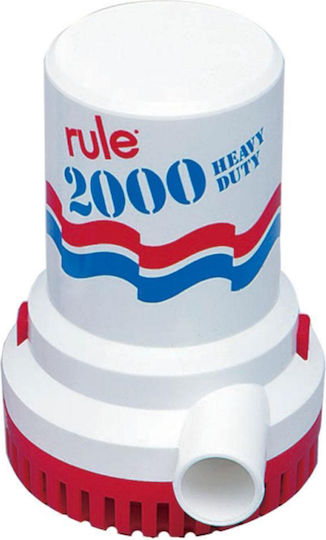 Rule Pompă de Santină Bilge pentru Barcă 2000 24V