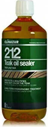 Clinazur 212 Teak Oil Sealer Step3-Λάδι Εμποτισμού Teak 1lt