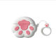 Lykl Cat Paw Θήκη Σιλικόνης σε Λευκό χρώμα για Apple AirPods 3