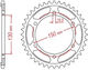 SFR Hinteres Ritzel