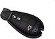 Foldable Remote Control Shell with 3 Buttons for Jeep / Chrysler / Smart