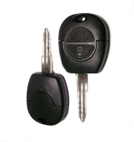 Carcasă cheie auto cu lamă cu 2 butoane Tip pentru Nissan