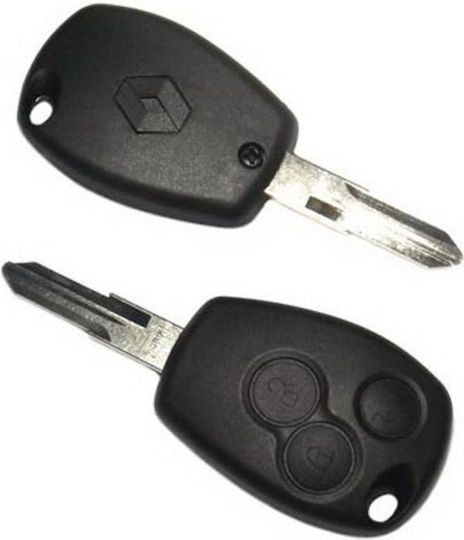 Carcasă cheie auto cu lamă cu 3 butoane Tip pentru Dacia / Renault