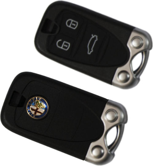 Klappbar mit 3 Tasten für Intelligent / Alfa Romeo