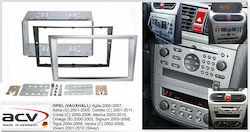 ACV Πρόσοψη 2 Din για Chevrolet G Lexus RC Opel Agila / Corsa / Astra / Vectra / Vivaro / Meriva / Omega / Signum / Zafira Scania G 2001-2005
