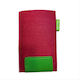 Case Felt Folk Xxl Pink Green
