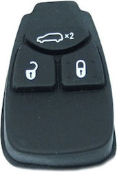 Car Key Rubber Spare Part Type Chrysler 3 Buttons