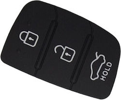 Hyundai Kia Rubber 3 Buttons