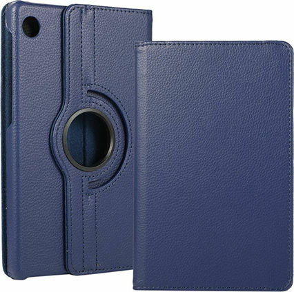 Leather Rotating Flip Cover Blue for Lenovo M10 10.1 Inch HD Gen 2 X306