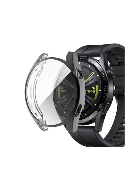Θήκη Σιλικόνης σε Μαύρο χρώμα για Huawei Watch GT 3 42mm