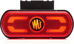 Ledneon 1224V Seitenvolumenleuchte Rot Was