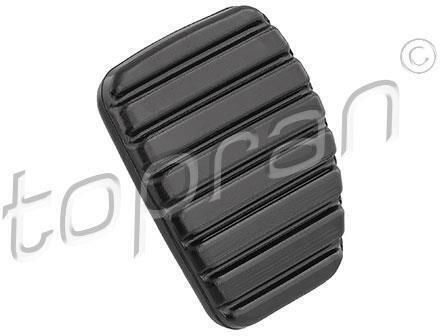 Topran Car Pedal Set Universal from Rubber Black 3pcs
