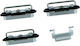 Πλαϊνά Κουμπιά Power Volume Mute Buttons Keys Iphone 6 Plus Silver