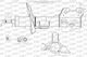 Open Parts Set Shock Absorbers for Opel Mokka / Mokka X