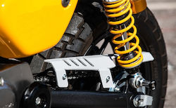 C-Racer Protecție lanț motocicletă Honda Maimuță Keeway Ușor Argintiu