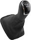 Leather Luxe Shift Knob with Bubble for Skoda Fabia Black