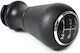 Leather Luxe Shift Knob for Citroen C2 / C3 / C4 Corvette C2 / C3 / C4 Peugeot 206 Black
