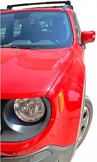 Cam Μπάρες Οροφής Αλουμινίου για Jeep Renegade 2014+ (Σετ με πόδια)