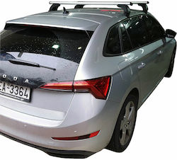 Nordrive Aluminum Car Roof Bars for Skoda Scala 2019+ Nordrive Aluminum Car Roof Bars for Skoda Scala 2019+
