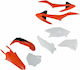 UFO Motorcycle Plastic Set Orange 1pcs