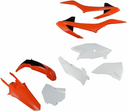 UFO Motorcycle Plastic Set Orange 1pcs