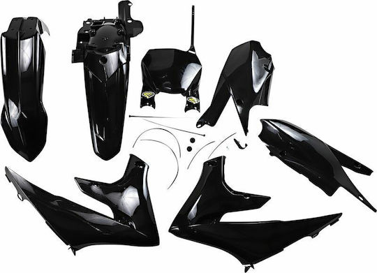 Cycra Set de Piese din Plastic pentru Motocicletă pentru Yamaha YZ 250 - YZ 250 Negru 5buc