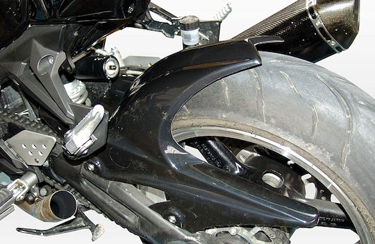 C-Racer Back Motorcycle Rear Wheel Fender for Kawasaki Z1000 Black 1pcs