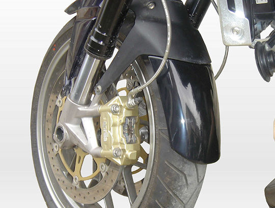 C-Racer Front Motorcycle Front Wheel Fender for Aprilia Shiver Black 1pcs