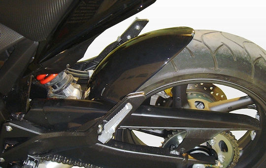 C-Racer Back Motorcycle Rear Wheel Fender Black 1pcs
