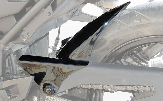C-Racer Πίσω Φτερό Πίσω Τροχού Μοτοσυκλέτας για Kawasaki Ninja 250 R Μαύρο