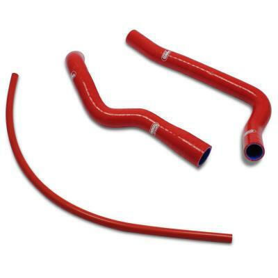 Samco Sport Car Silicone Hose Set Water for Mitsubishi Colt Red