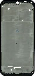 Front Housing Mobiltelefon-Mittelrahmenteile Xiaomi Redmi 9A/9C Schwarzes