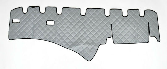 Car Dashboard Cover Leather Scania R 2004-2016 Gray