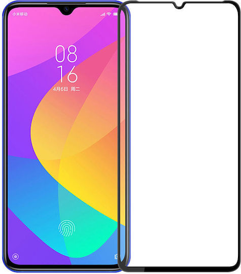 9D Full Face Tempered Glass Μαύρο (Mi A3)