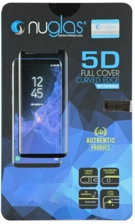Nuglas 5D Full Face Tempered Glass Μαύρο (Samsung S23 Plus)