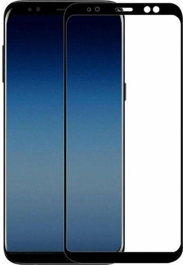 9D Full Face Tempered Glass Negru (Samsung Galaxy A7 2018)