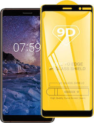 Full Face Tempered Glass 0.3mm Μαύρο (Nokia 4.2)