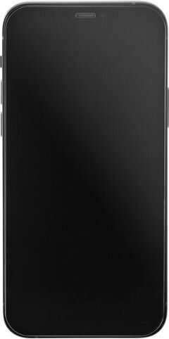Mat Full Face Tempered Glass Negru (iPhone 12 Pro Max)