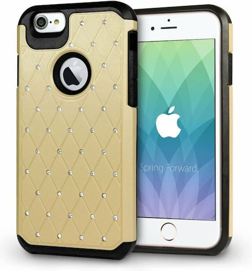 Orzly Duo-armour Back Cover Πλαστικό Χρυσό (iPhone SE 2022/2020)