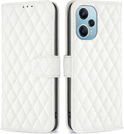 Binfen Diamond Lattice Back Cover Μαγνητικό Λευκό (Xiaomi Poco F5 5G)