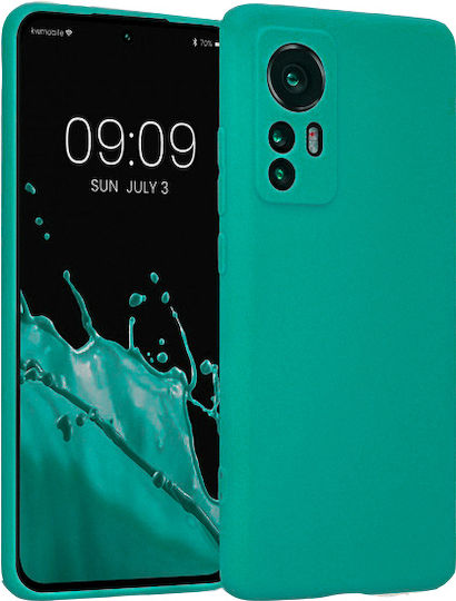 Soft Задна корица Силикон Тюркоазен (Xiaomi 12 Lite)
